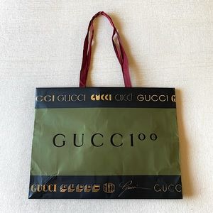 GUCCI 100th Anniversary Limited Edition Paper Gift Bag